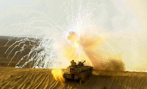 Xe tăng T-90 của Nga cũng phải b&aacute;i phục trước xe tăng Merkava Mk 4 nếu đụng độ tại chiến trường Syria. Ảnh: Kiến thức