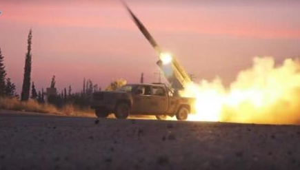  T&ecirc;n lửa của Nga n&atilde; đạn v&agrave;o phiến qu&acirc;n IS tại Syria. Ảnh minh họa