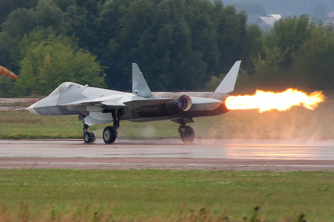  Ti&ecirc;m k&iacute;ch Su-57 của Nga. Ảnh: Tr&iacute; thức trẻ