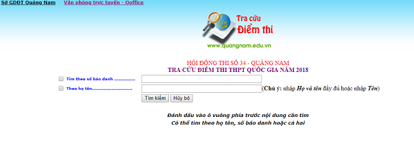 C&aacute;ch tra cứu điểm thi THPT quốc gia tỉnh Quảng Nam nhanh v&agrave; ch&iacute;nh x&aacute;c nhất tại đ&acirc;y. Ảnh: https://quangnam.edu.vn