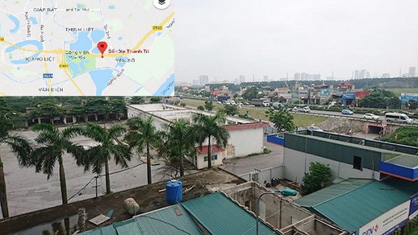  Quy hoạch bản đồ bến xe Y&ecirc;n Sở TP H&agrave; Nội. 