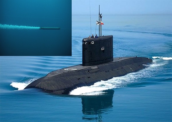  Ngư l&ocirc;i UET-1 sẽ được t&iacute;ch hợp tr&ecirc;n t&agrave;u ngầm Kilo của Nga. 