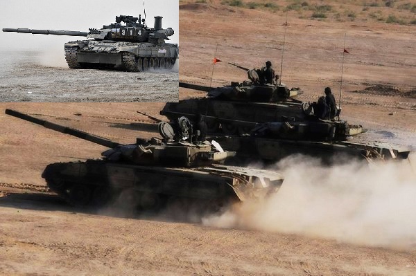 Xe tăng T-80 của Nga. 