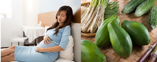 B&agrave; bầu kh&ocirc;ng n&ecirc;n ăn đu đủ xanh v&igrave; c&oacute; thể g&acirc;y sảy thai  Đu đủ xanh tiềm ẩn nhiều nguy cơ, b&agrave; bầu cần tr&aacute;nh 