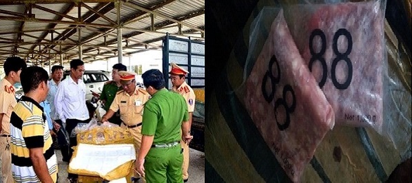Sụn g&agrave; kh&ocirc;ng r&otilde; nguồn gốc thường xuy&ecirc;n được lực lượng chức năng ph&aacute;t hiện v&agrave; thu giữ.