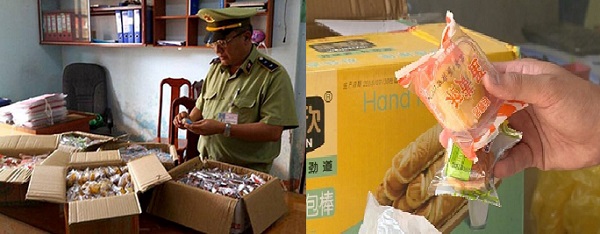 B&aacute;nh trung thu bị thu giữ tại  Đắk Lắk v&agrave; H&agrave; Nội
