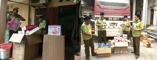  Đồ chơi nhập lậu bị lực lượng quản l&yacute; thị trường tỉnh Lạng Sơn ph&aacute;t hiện v&agrave; thu giữ