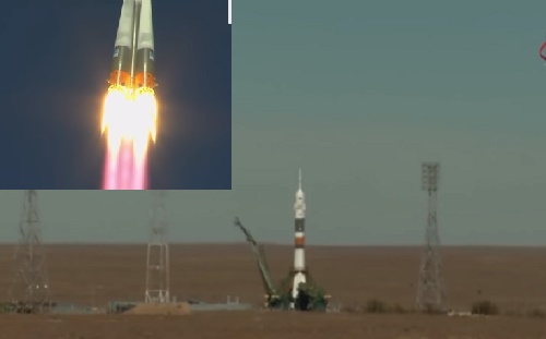  T&agrave;u vũ trụ Soyuz của Nga vừa ph&aacute;t nổ sau khi rời bệ ph&oacute;ng 3 ph&uacute;t