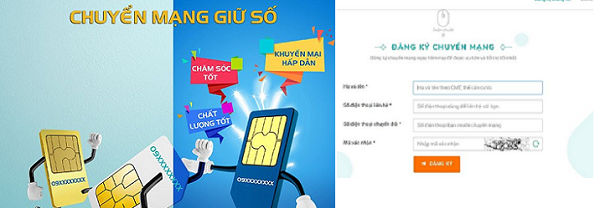  Chuyển mạng giữ số giữa c&aacute;c nh&agrave; mạng c&oacute; thể thực hiện ngay tại nh&agrave;