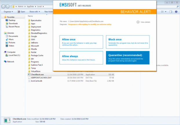 Tập ISO đ&iacute;nh k&egrave;m email c&oacute; chứa phần mềm độc hại. Ảnh: SecurityBox/ Securityboulevardcho