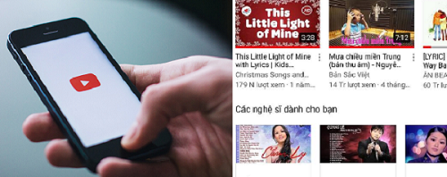  Nghe nhạc tr&ecirc;n Youtobe kh&ocirc;ng cần mở m&agrave;n h&igrave;nh cực kỳ đơn giản