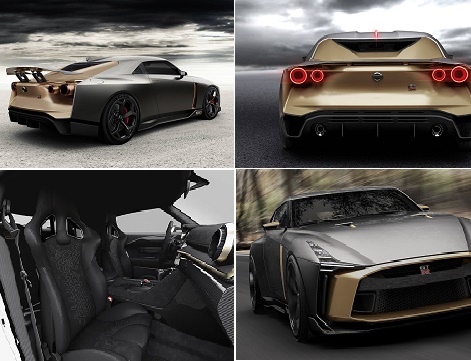 Xe &ocirc; t&ocirc; Nissan GT-R50 sở hữu ngoại h&igrave;nh mới mẻ hiếm c&oacute; tr&ecirc;n thị trường 