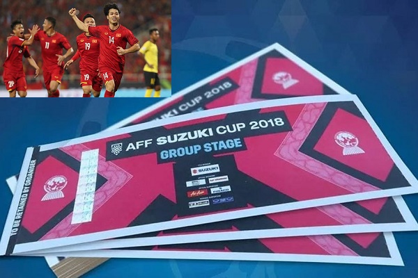  Mua v&eacute; online trận chung kết AFF cucp 2018 bằng m&atilde; QR gi&uacute;p tiết kiệm thời gian