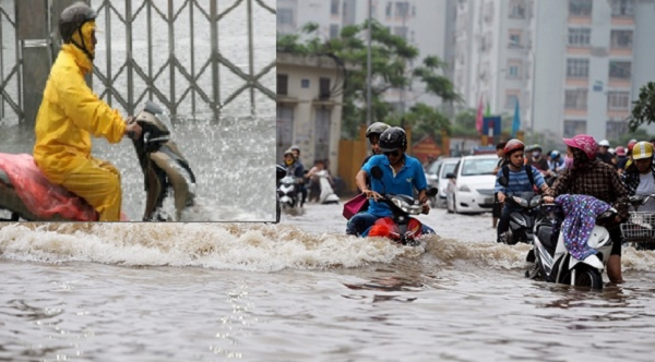Xe m&aacute;y rất dễ chết m&aacute;y khi đi qua v&ugrave;ng ngập chủ xe cần nắm l&ograve;ng những kỹ năng cơ bản để xử l&yacute;  