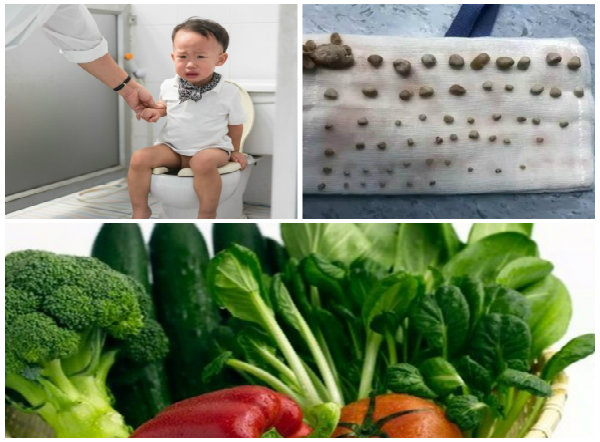 Trẻ kh&ocirc;ng ăn rau xanh ngo&agrave;i bị sỏi thận c&ograve;n h&agrave;ng loạt bệnh nguy hiểm  