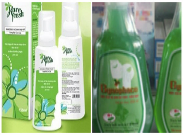 Dung dịch phụ nữ bị thu hồi do k&eacute;m chất lượng 