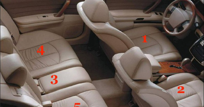 Vị tr&iacute; số 3 mới l&agrave; chỗ nguy hiểm nhất tr&ecirc;n xe &ocirc; t&ocirc; con
