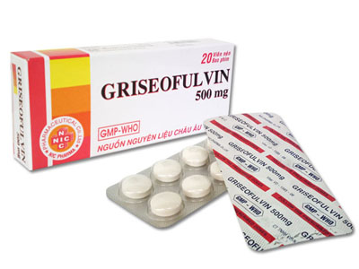 Thuốc chống nấm Griseofulvin c&oacute; nhiều t&aacute;c dụng phụ nguy hiểm người d&ugrave;ng n&ecirc;n thận trọng khi d&ugrave;ng