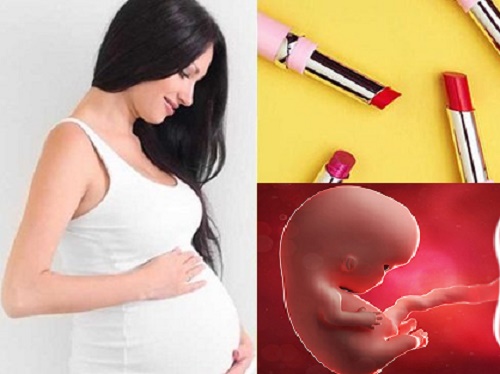  B&agrave; bầu t&ocirc; son, d&ugrave;ng dưỡng ẩm c&oacute; thể ảnh hưởng tới thai nhi
