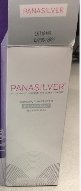 Panasilver l&agrave; sản phẩm c&oacute; chứa bạc keo (colloidal siler) 