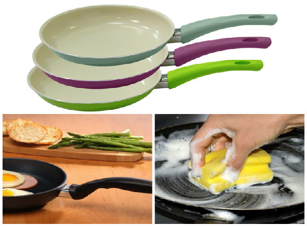 Sau khi nấu nướng kh&ocirc;ng n&ecirc;n rửa chảo chống d&iacute;nh v&igrave; tiềm ẩn nhiều rủi ro g&acirc;y độc hại cho người d&ugrave;ng 