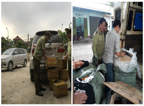  Lạng Sơn li&ecirc;n tiếp thu giữ lượng lớn h&agrave;ng h&oacute;a nhập lậu kh&ocirc;ng r&otilde; nguồn gốc
