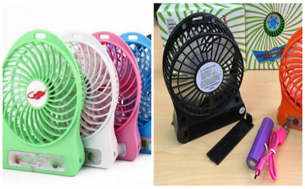  Quạt sạc mini gi&aacute; rẻ tiền ẩn nguy cơ ch&aacute;y nổ rất cao người d&ugrave;ng n&ecirc;n cảnh gi&aacute;c