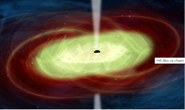 NASA tiết lộ điều kinh ho&agrave;ng xảy ra khi 2 hố đen vũ trụ 'đụng độ'