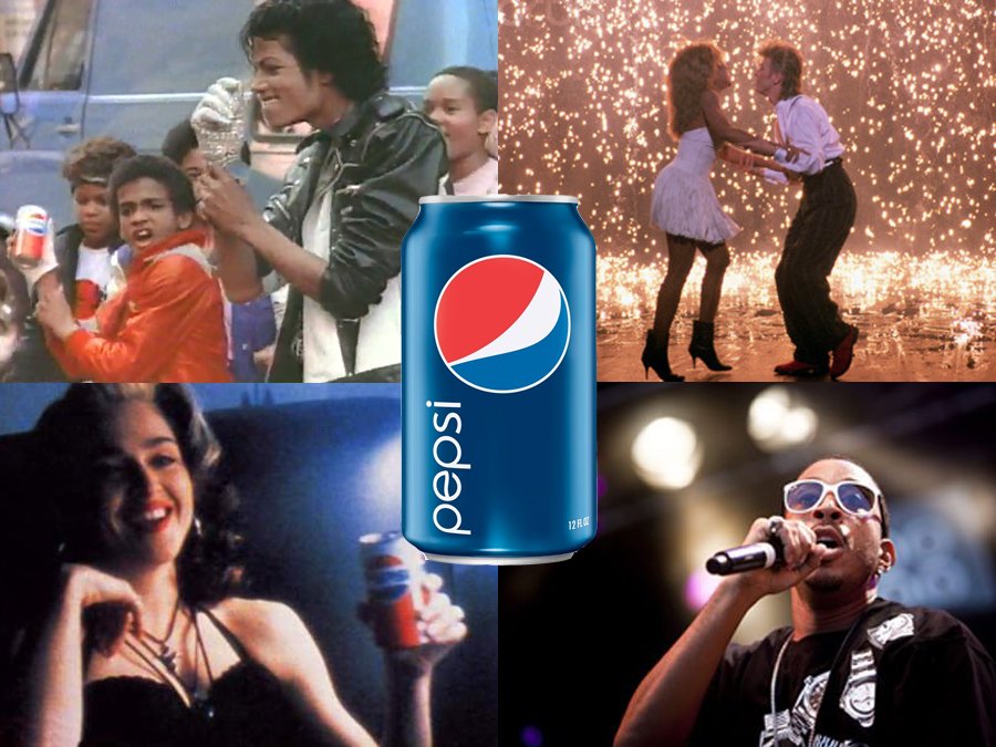 &Ocirc;ng ho&agrave;ng nhạc Pop Micheal Jackson từng l&agrave; người đại di&ecirc;n quảng b&aacute; thương hiệu cho Pepsi