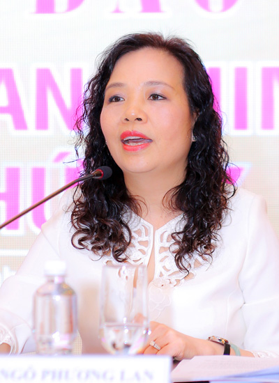 Cục trưởng Cục Điện ảnh Ng&ocirc; Phương Lan đ&aacute;nh gi&aacute; cao chất lượng phim tham gia Li&ecirc;n hoan phim Việt Nam 2015