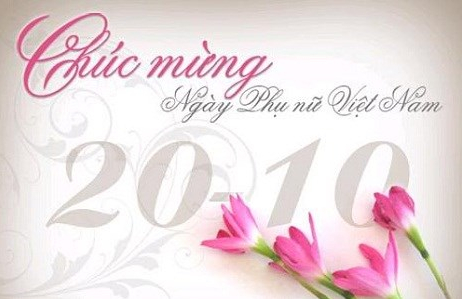 Ch&uacute;c mừng ng&agrave;y 20/10