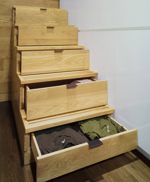 Tận dụng c&aacute;c ngăn k&eacute;o để dự trữ đồ