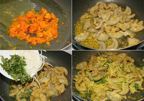 L&ograve;ng lợn x&agrave;o nghệ thơm gi&ograve;n