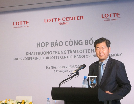 Lotte Center H&agrave; Nội khai trương