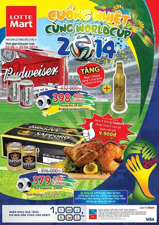 Cuồng nhiệt c&ugrave;ng World Cup 2014