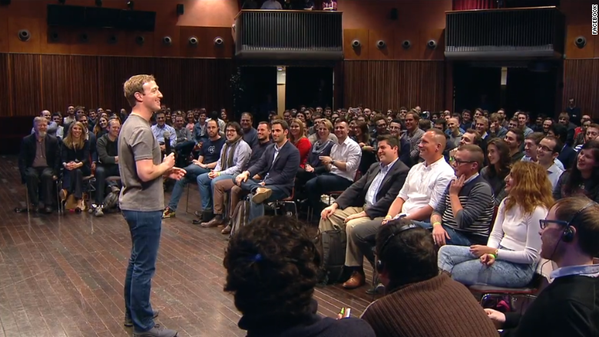 Mark Zuckerberg nhấn mạnh cần phải tin tưởng v&agrave;o ch&iacute;nh bản th&acirc;n m&igrave;nh