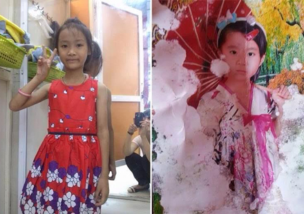 Ch&aacute;u Tạ Thu Trang (ảnh phải) v&agrave; ch&aacute;u Nguyễn Thị Trang (b&ecirc;n tr&aacute;i)