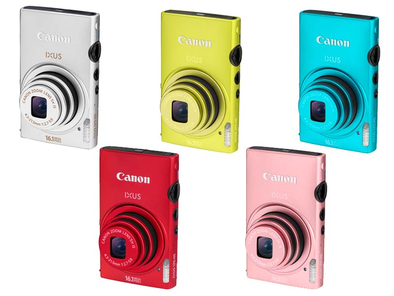 C&aacute;c m&agrave;u của mẫu sản phẩm Canon Ixus 125 kh&aacute; đa dạng
