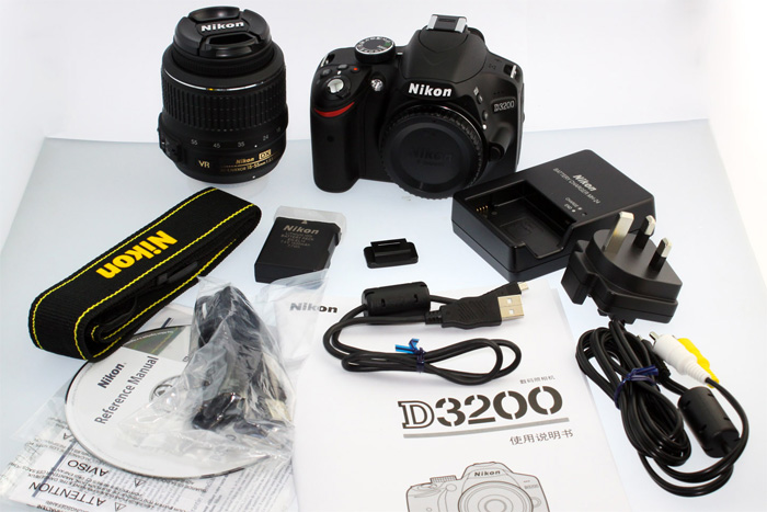 Bộ sản phẩm m&aacute;y ảnh gi&aacute; rẻ Nikon D3200