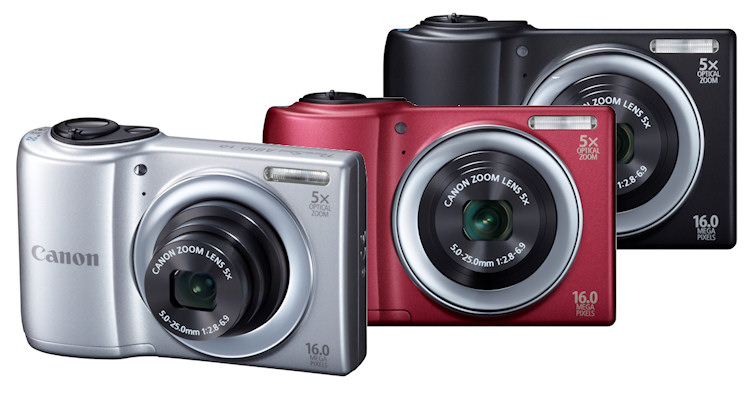 M&aacute;y ảnh gi&aacute; rẻ Canon Powershot A810 c&oacute; nhiều m&agrave;u cho người mua tự do chọn lựa