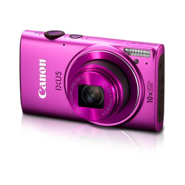 M&aacute;y ảnh gi&aacute; rẻ Canon Ixus 255 sở hữu m&agrave;u hồng đẹp mắt, ph&ugrave; hợp với c&aacute;c c&ocirc; n&agrave;ng điệu đ&agrave;