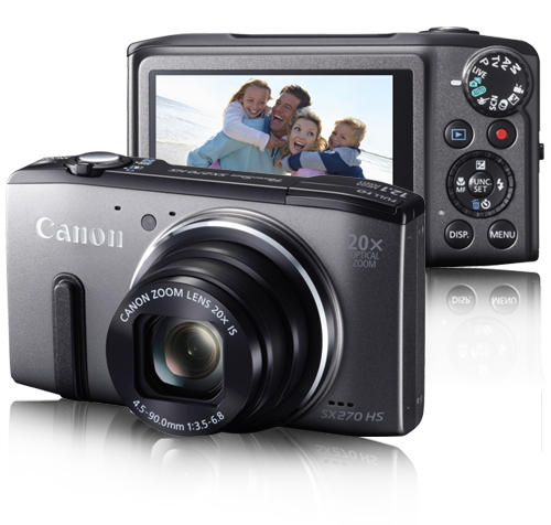 Bộ xử l&yacute; h&igrave;nh ảnh thế hệ mới nhất của Canon DIGIC được t&iacute;ch hợp trong m&aacute;y ảnh Powershot N SX270HS
