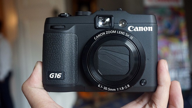 Powershot G16 hiện l&agrave; mẫu m&aacute;y ảnh gi&aacute; rẻ v&agrave; chất lượng cao của Canon