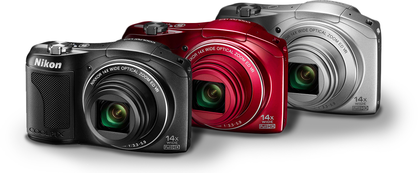 C&aacute;c m&agrave;u của d&ograve;ng m&aacute;y ảnh gi&aacute; rẻ Nikon Coolpix L610 kh&aacute; đa dạng