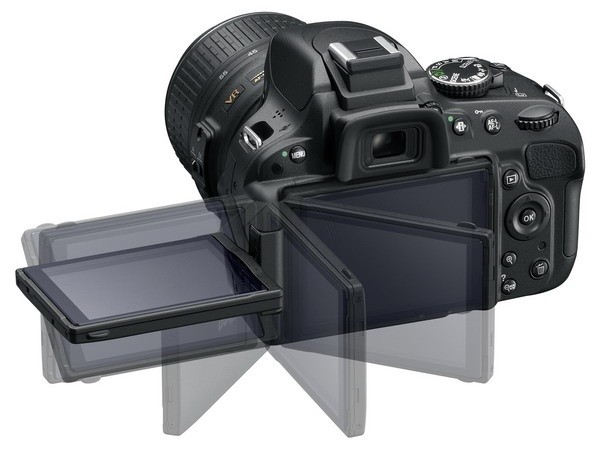 Sản phẩm Nikon D5100 l&agrave; d&ograve;ng m&aacute;y ảnh gi&aacute; rẻ sở hữu m&agrave;n h&igrave;nh lật đa chiều