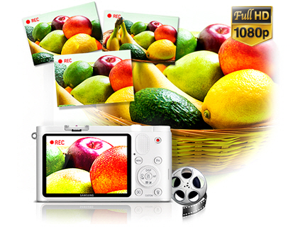 C&ocirc;ng nghệ quay phim Full HD 1080 được t&iacute;ch hợp trong m&aacute;y ảnh gi&aacute; rẻ Samsung Nx 1000