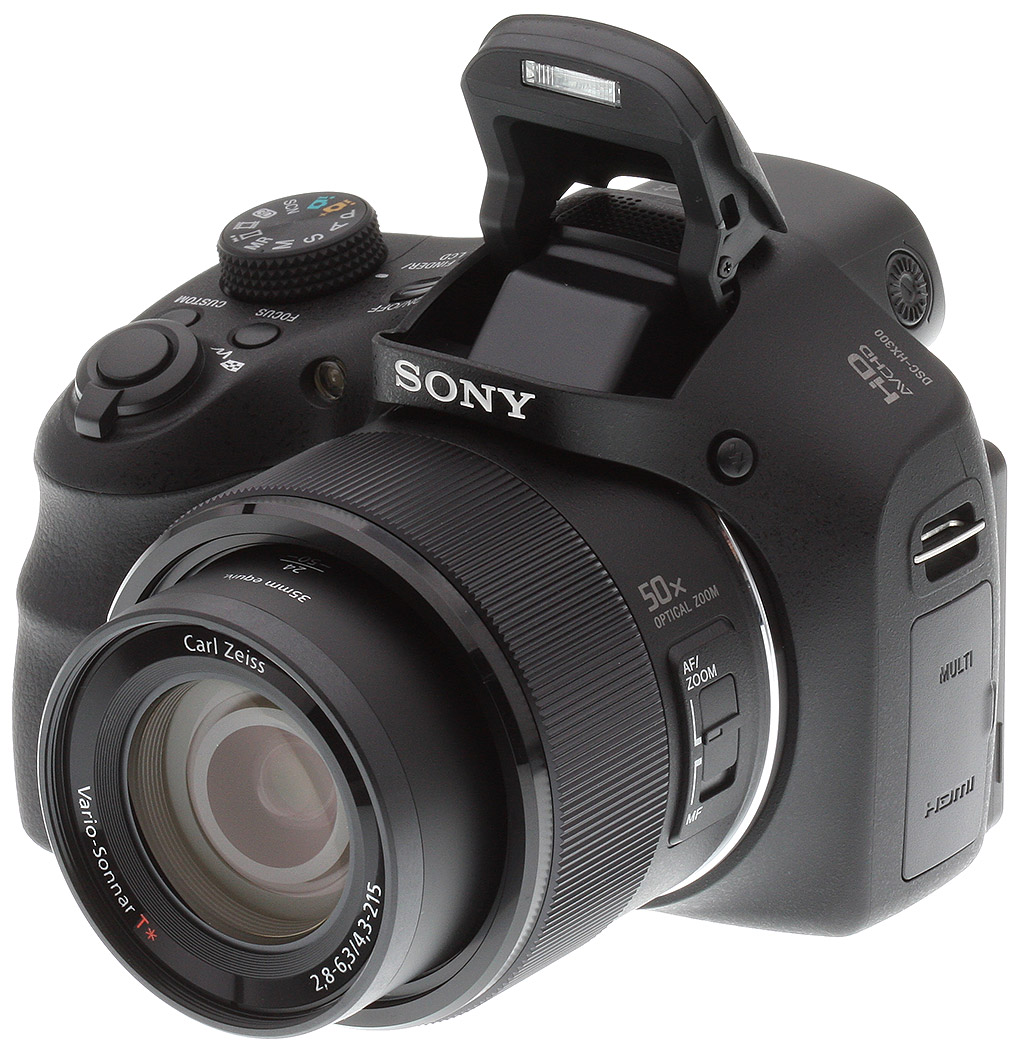 Sản phẩm Sony H300 sở hữu ống k&iacute;nh zoom mạnh mẽ 