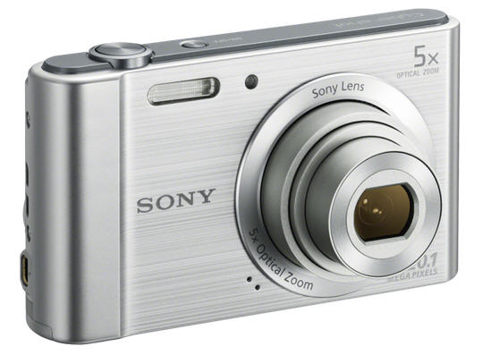 Mẫu m&aacute;y ảnh gi&aacute; rẻ Sony W800 được thiết kế tinh xảo đến từng chi tiết