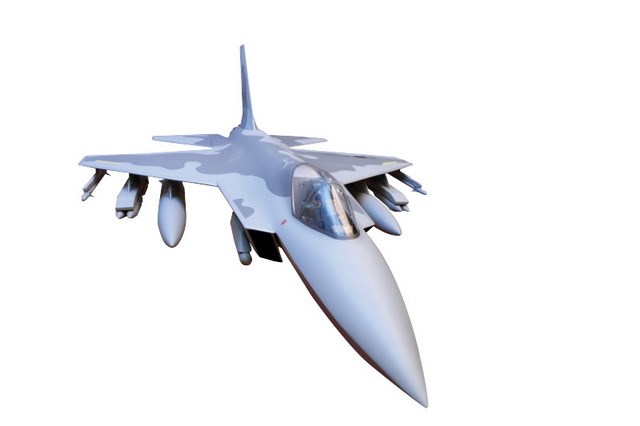 H&igrave;nh ảnh sơ bộ chiếc m&aacute;y bay chiến đấu nội địa KF-X của H&agrave;n Quốc