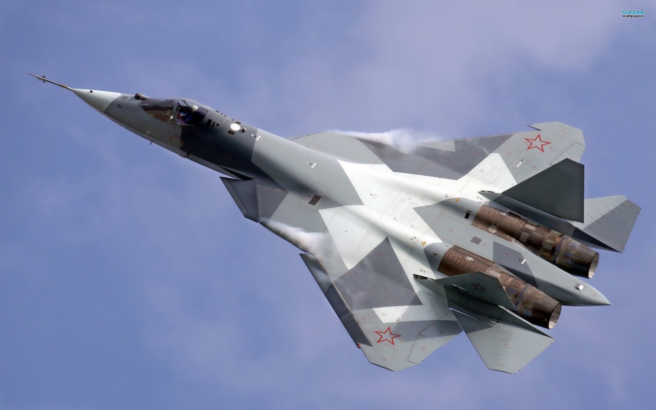 M&aacute;y bay chiến đấu PAK FA T-50 được coi l&agrave; đỉnh cao c&ocirc;ng nghệ của Nga